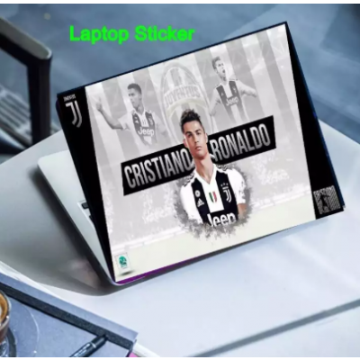Laptop Skin Footballer Cristiano Ronaldo for All Types of Models Compatible for Up to 15.6 inches Laptop